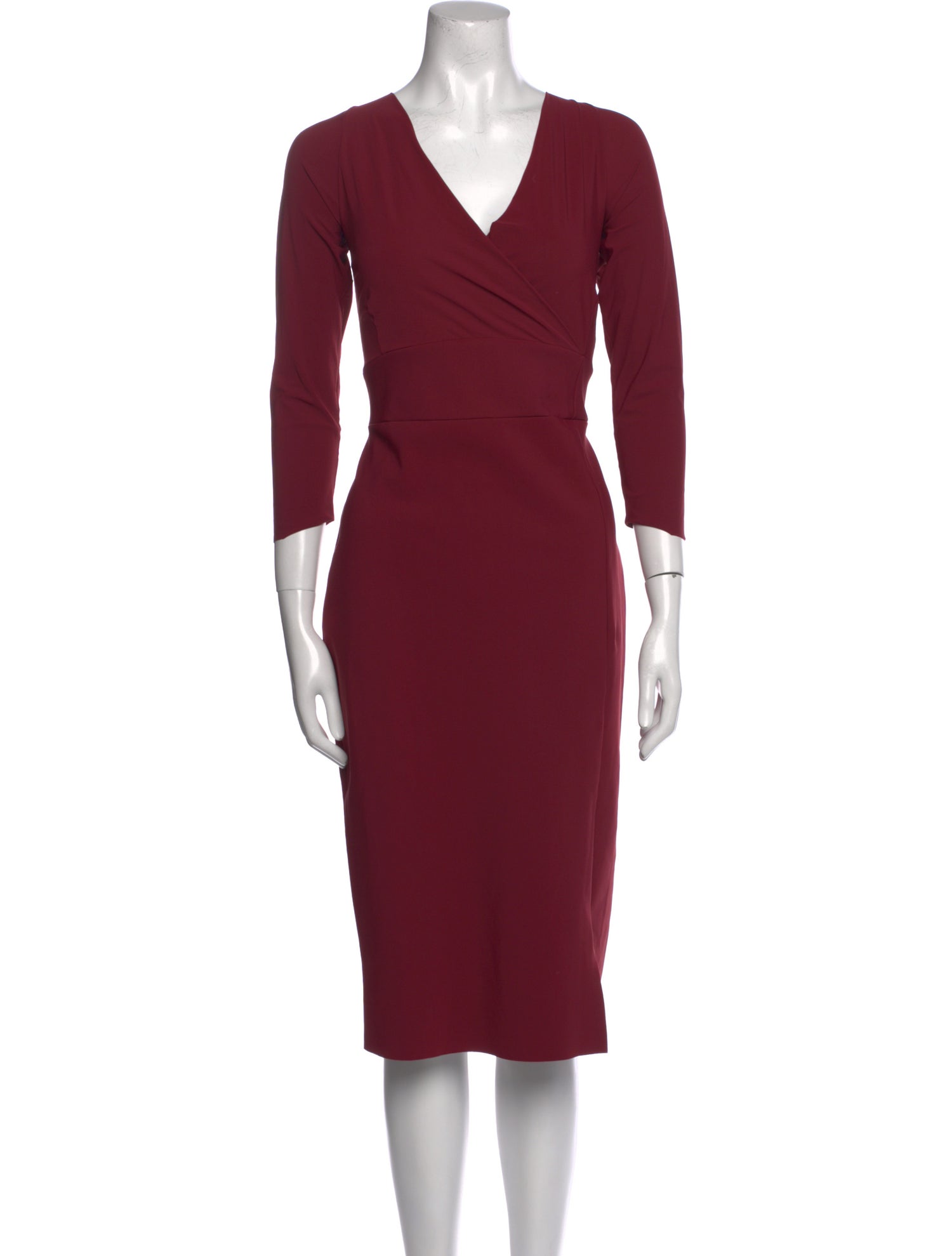 Chiara Boni V-Neck Midi Length Dress