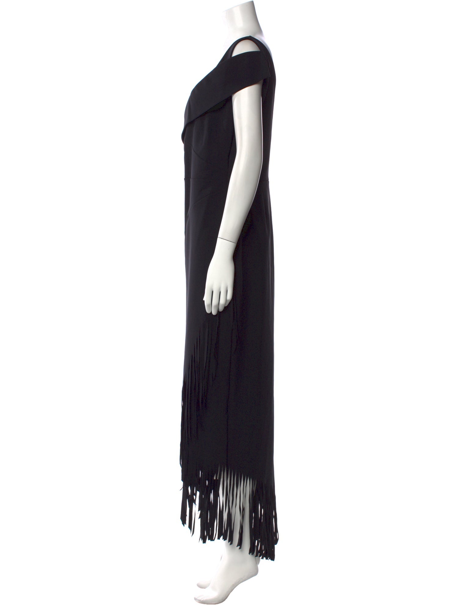 Chiara Boni V-Neck Long Dress