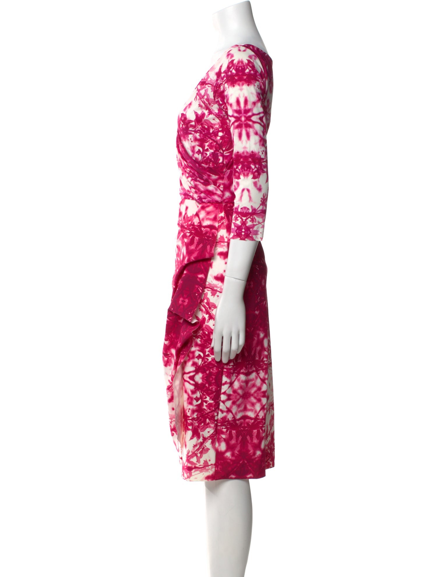 Chiara Boni Printed Knee-Length Dress