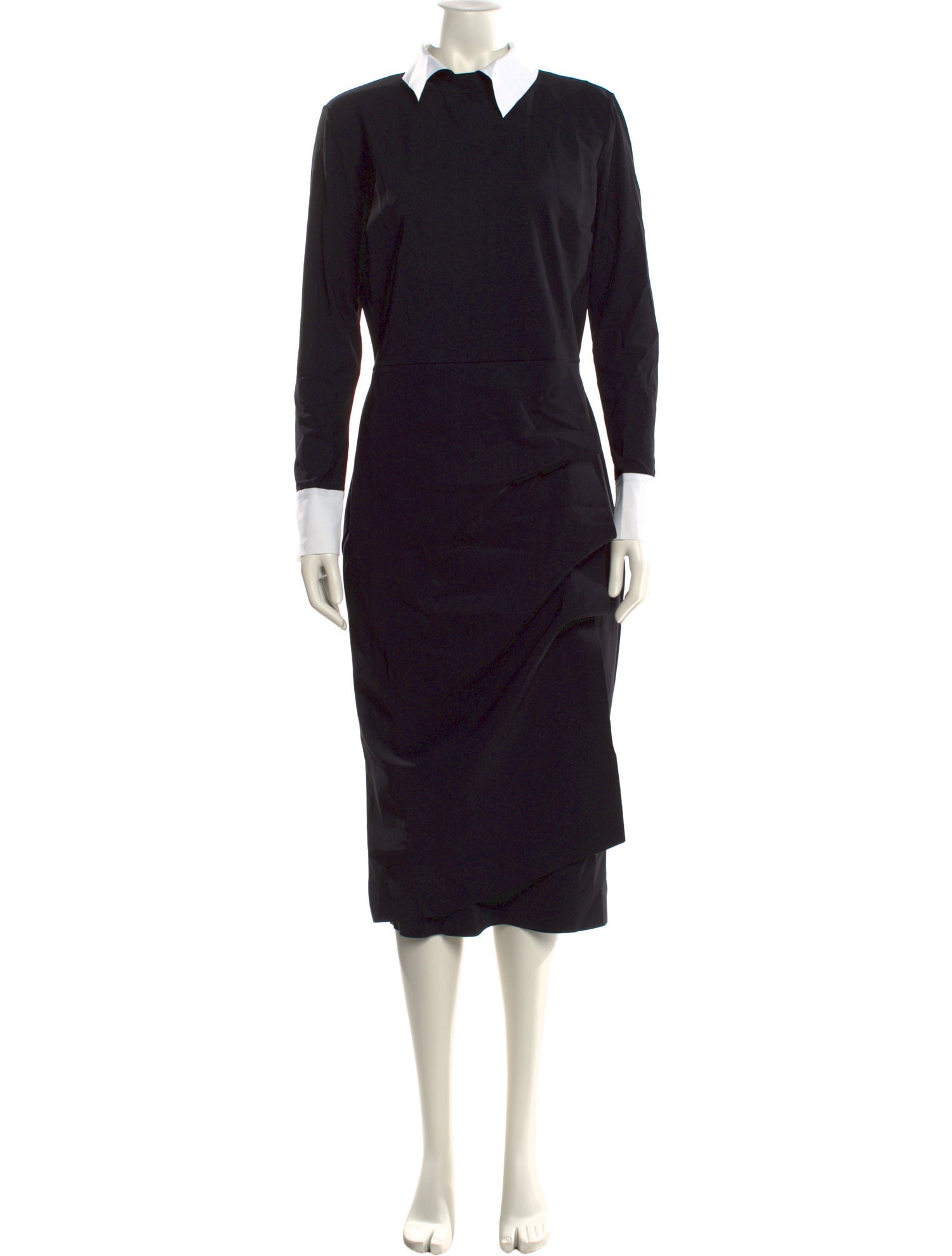 Chiara Boni Mock Neck Long Dress