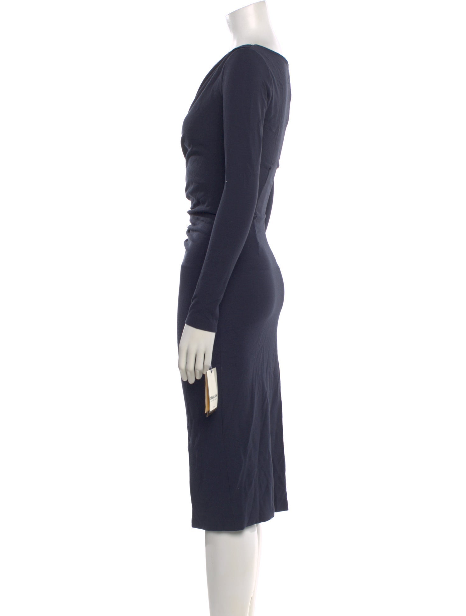 Chiara Boni V-Neck Midi Length Dress