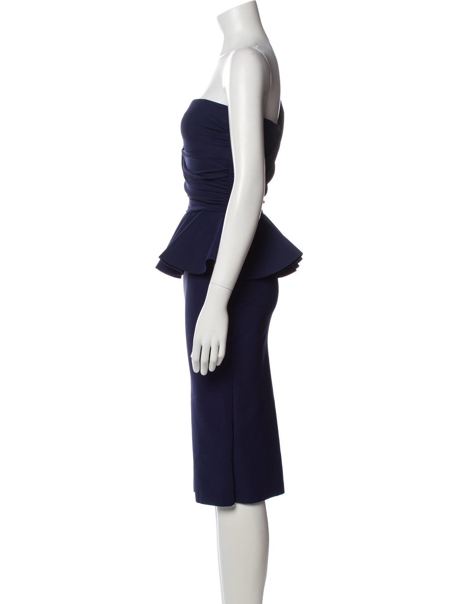 Chiara Boni One-Shoulder Midi Length Dress w/ Tags