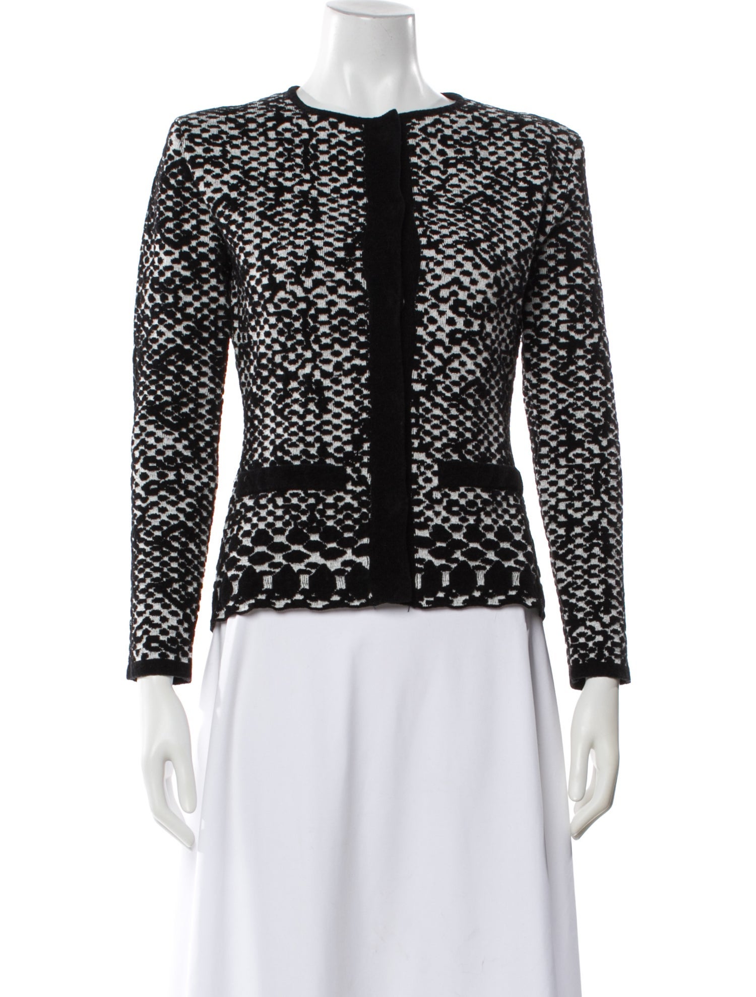 Chiara Boni Printed Evening Jacket w/ Tags