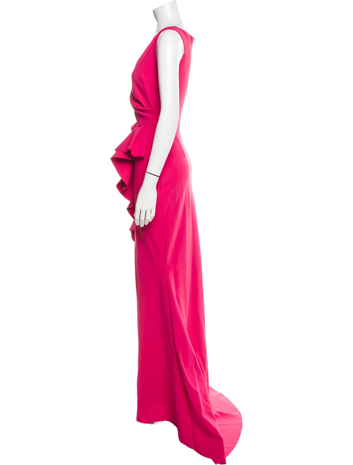 Chiara Boni V-Neck Long Dress