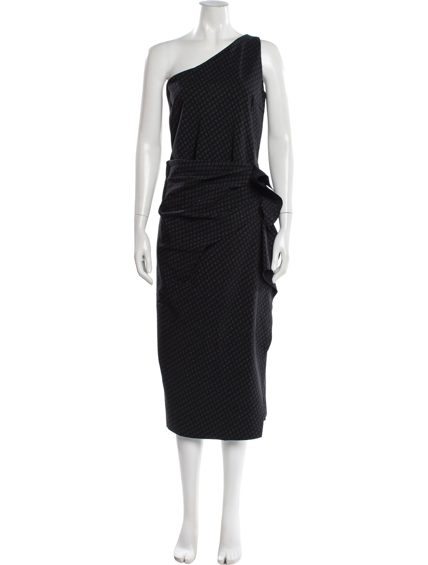 Chiara Boni One-Shoulder Midi Length Dress