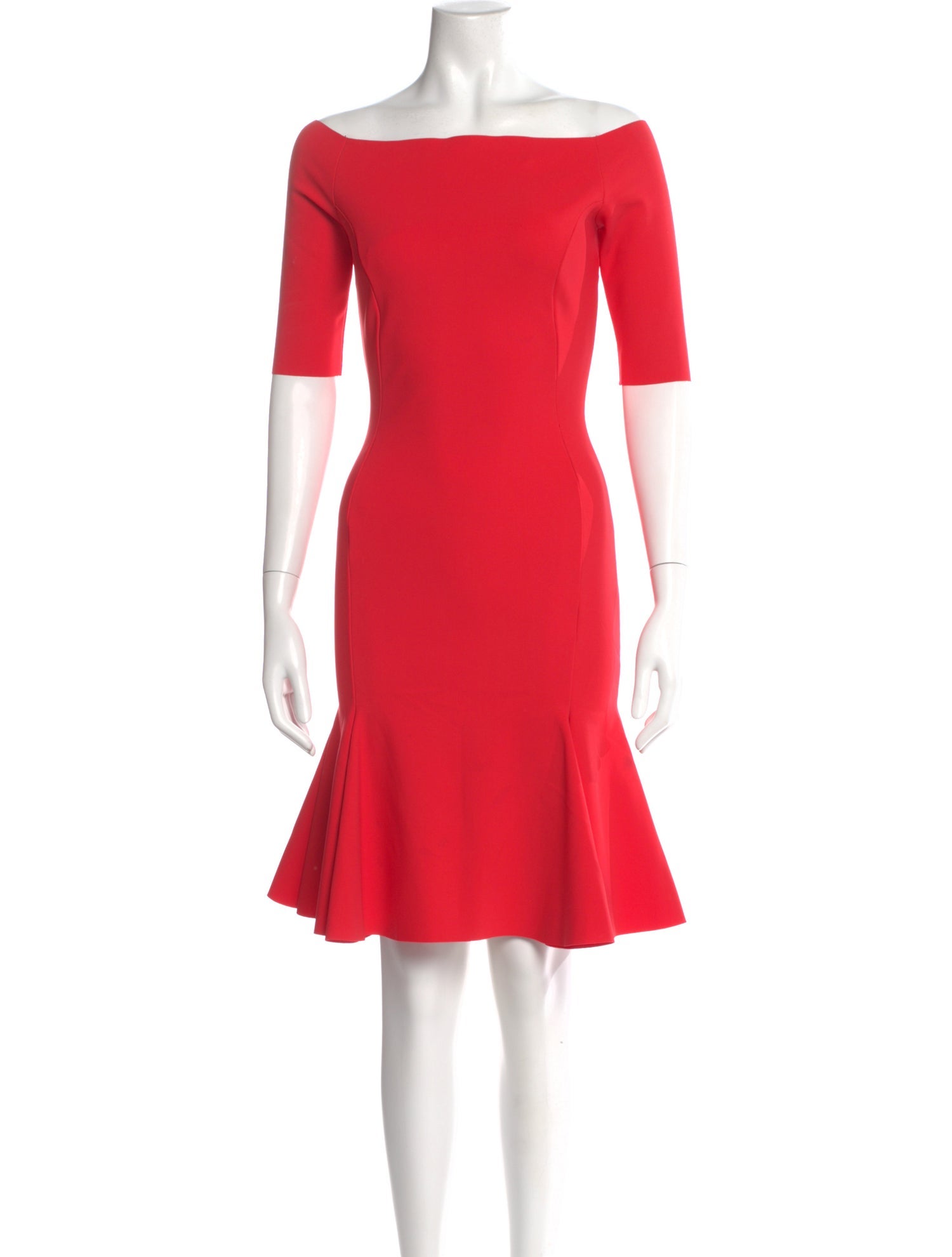 Chiara Boni Off-The-Shoulder Mini Dress