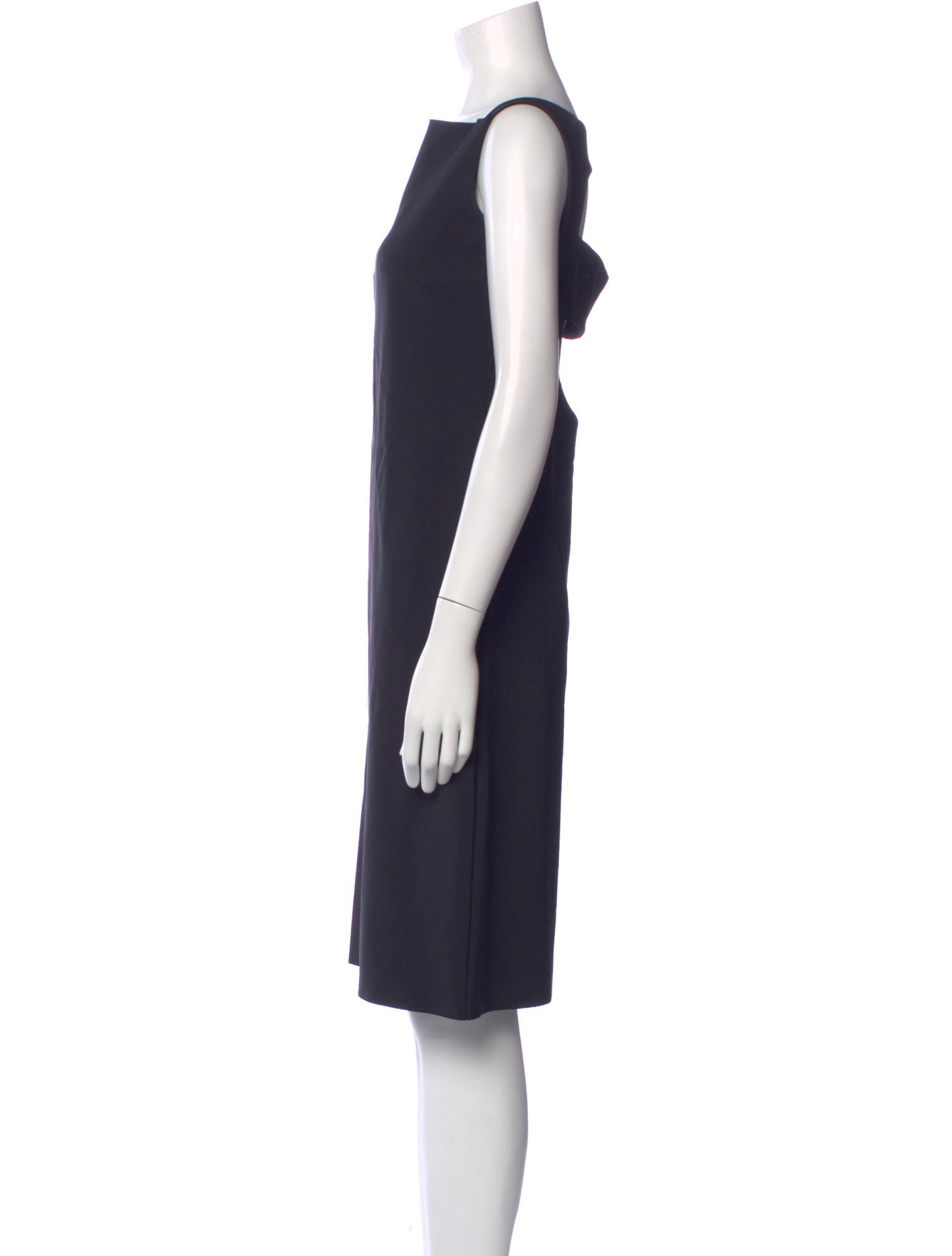 Chiara Boni Bateau Neckline Knee-Length Dress