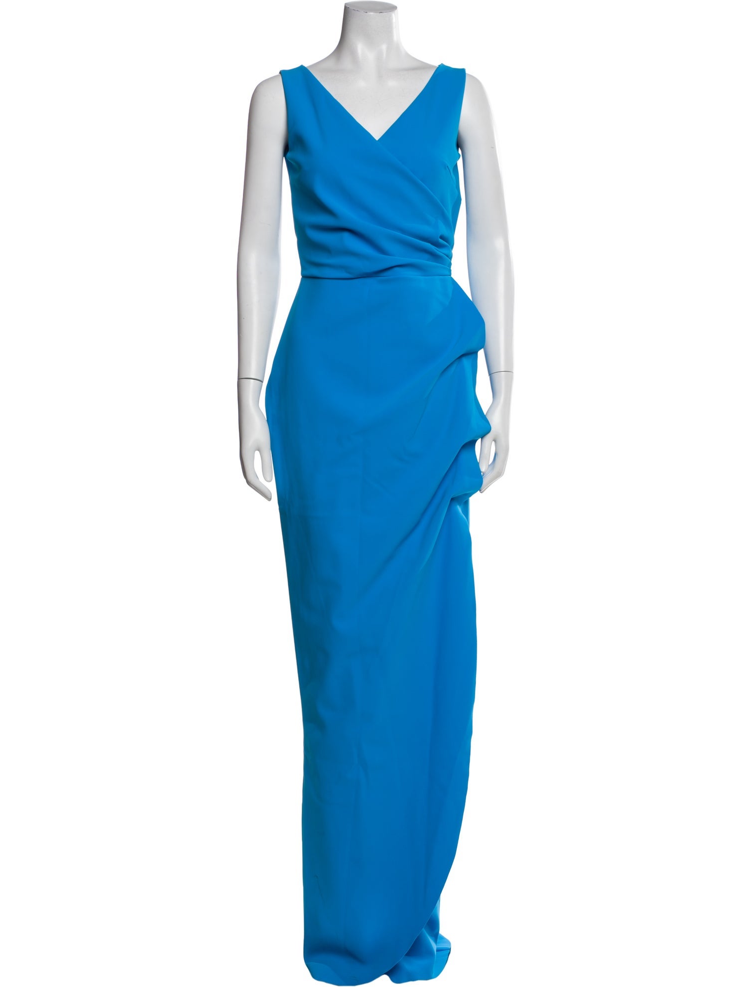 Chiara Boni V-Neck Long Dress w/ Tags