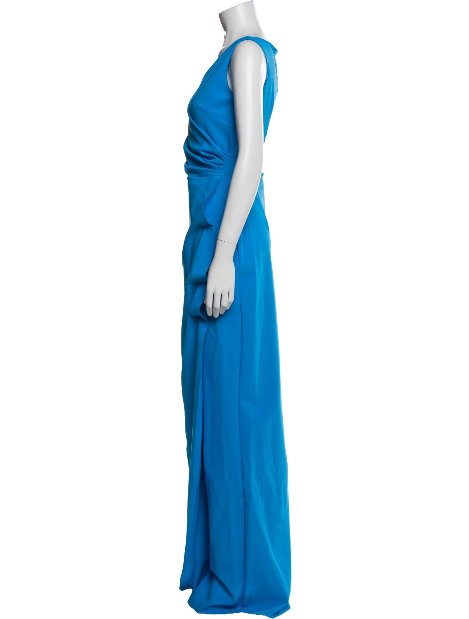 Chiara Boni V-Neck Long Dress w/ Tags