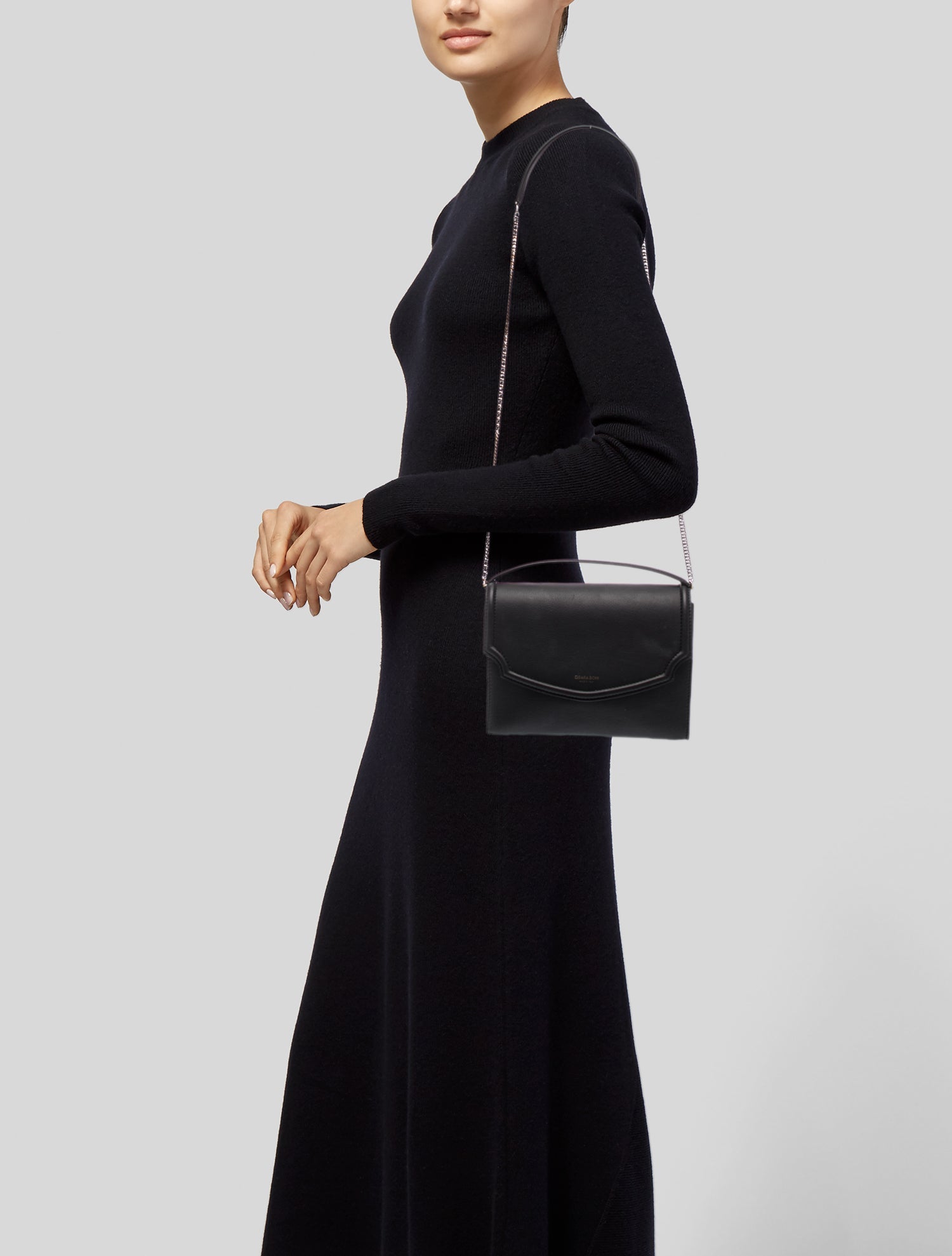 Chiara Boni Leather Shoulder Bag
