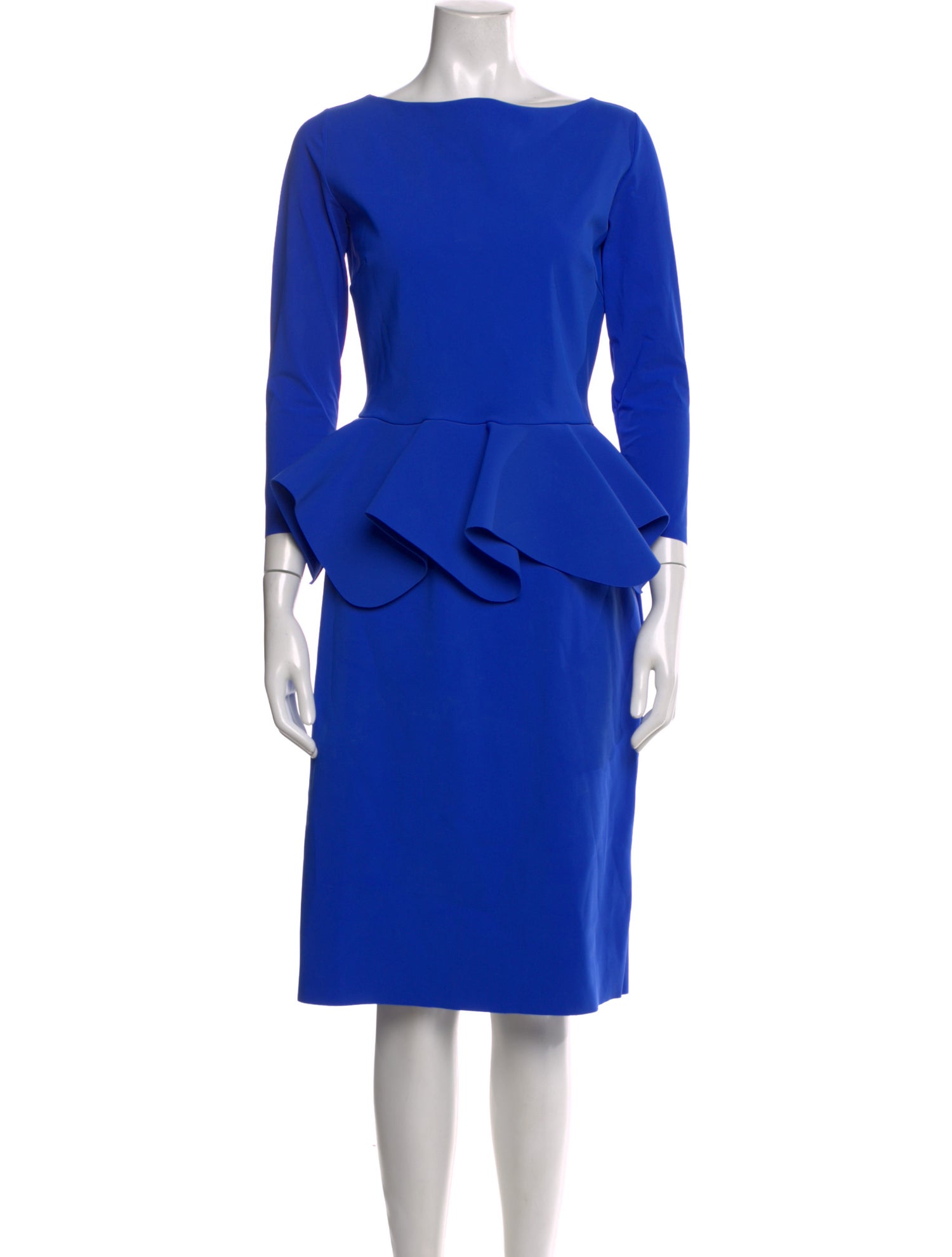 Chiara Boni Bateau Neckline Knee-Length Dress