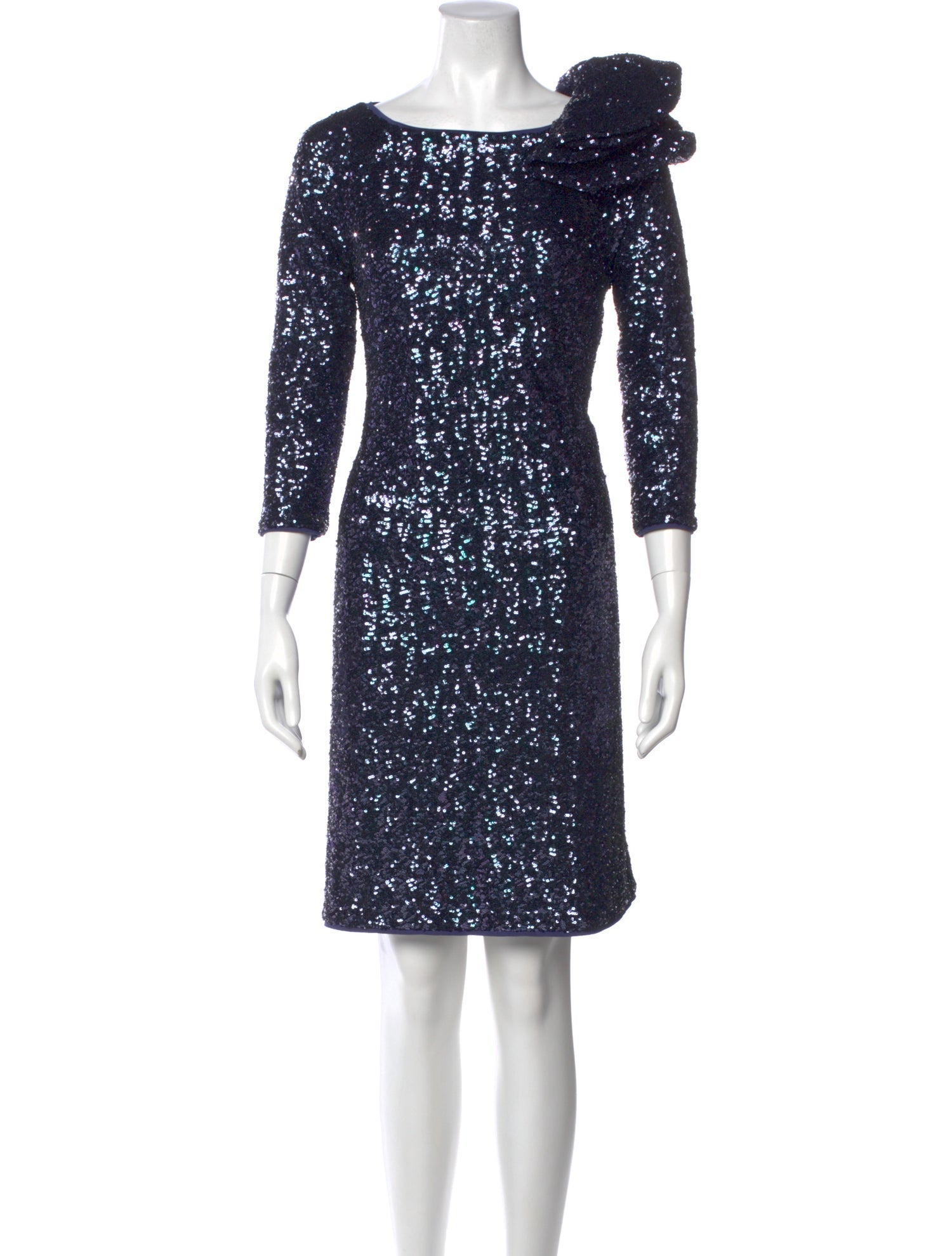 Chiara Boni Bateau Neckline Mini Dress w/ Tags