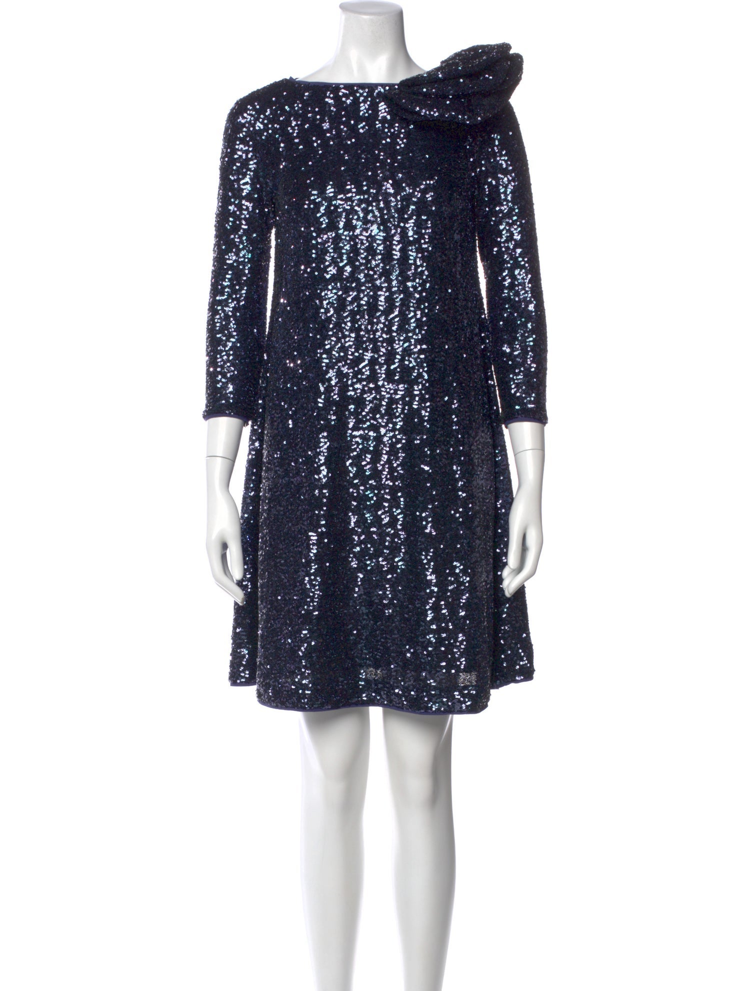 Chiara Boni Bateau Neckline Mini Dress w/ Tags