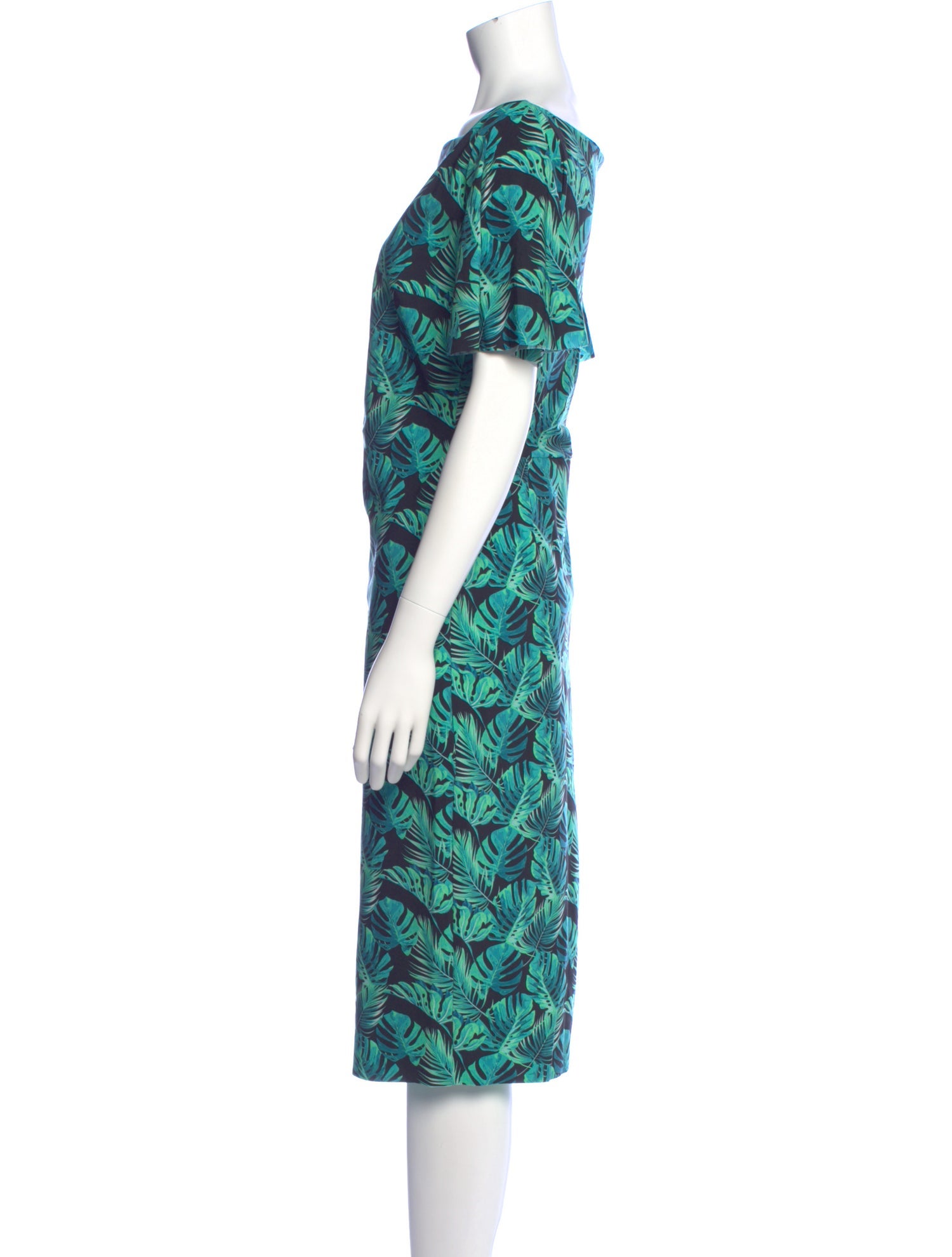 Chiara Boni Printed Midi Length Dress