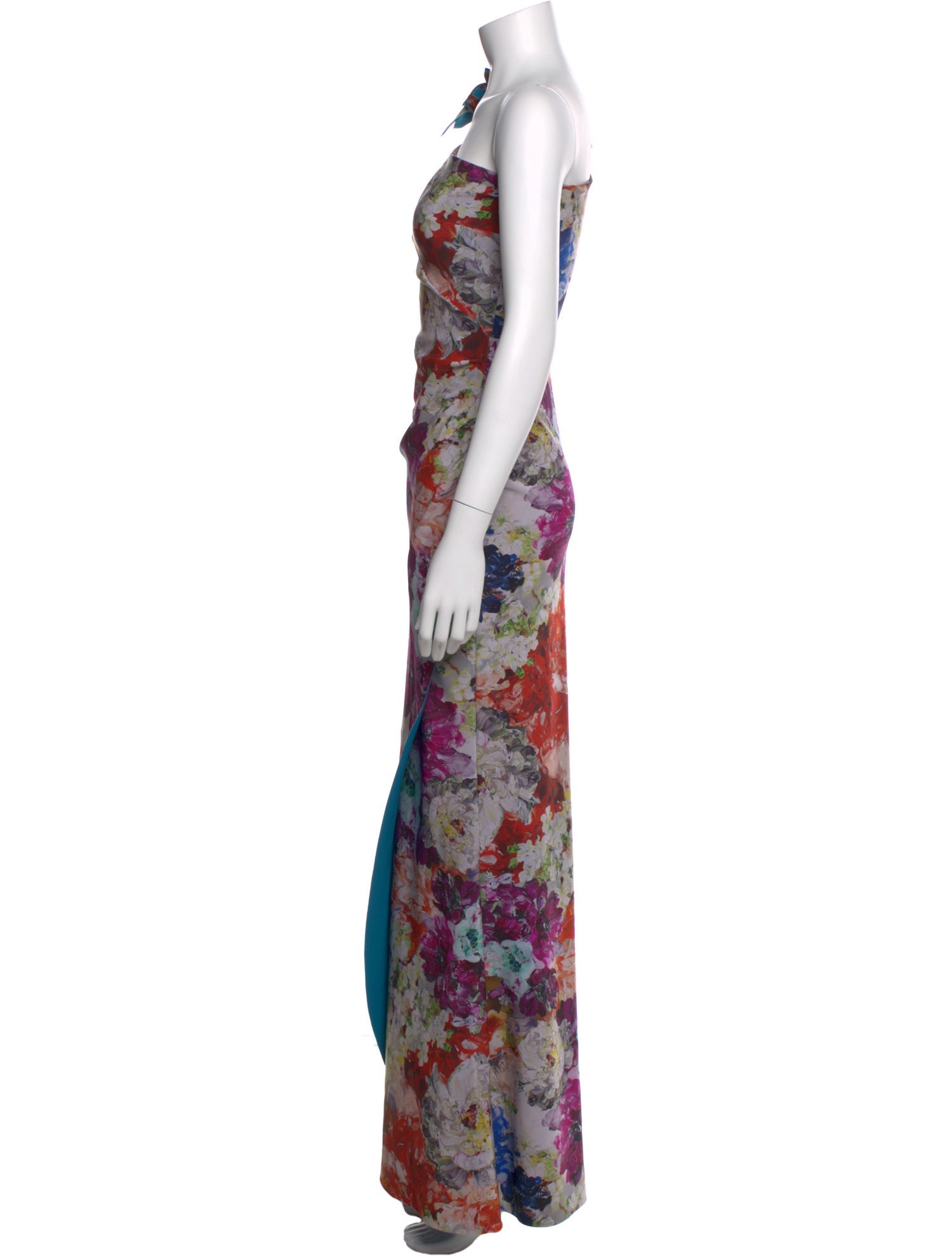 Chiara Boni Floral Print Long Dress