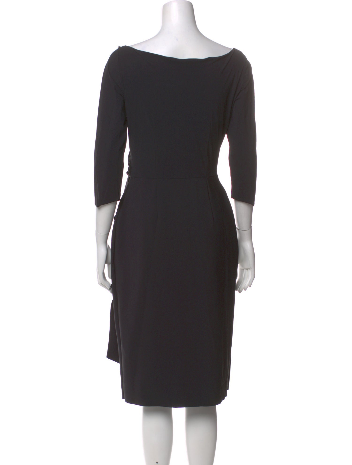 Chiara Boni V-Neck Knee-Length Dress