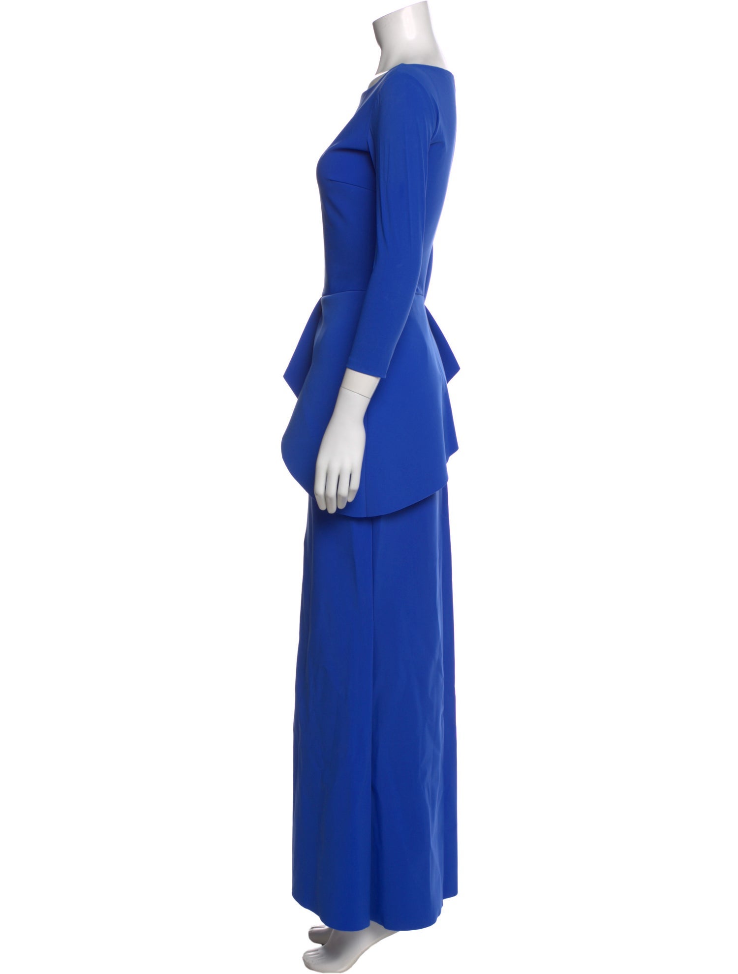 Chiara Boni Bateau Neckline Long Dress