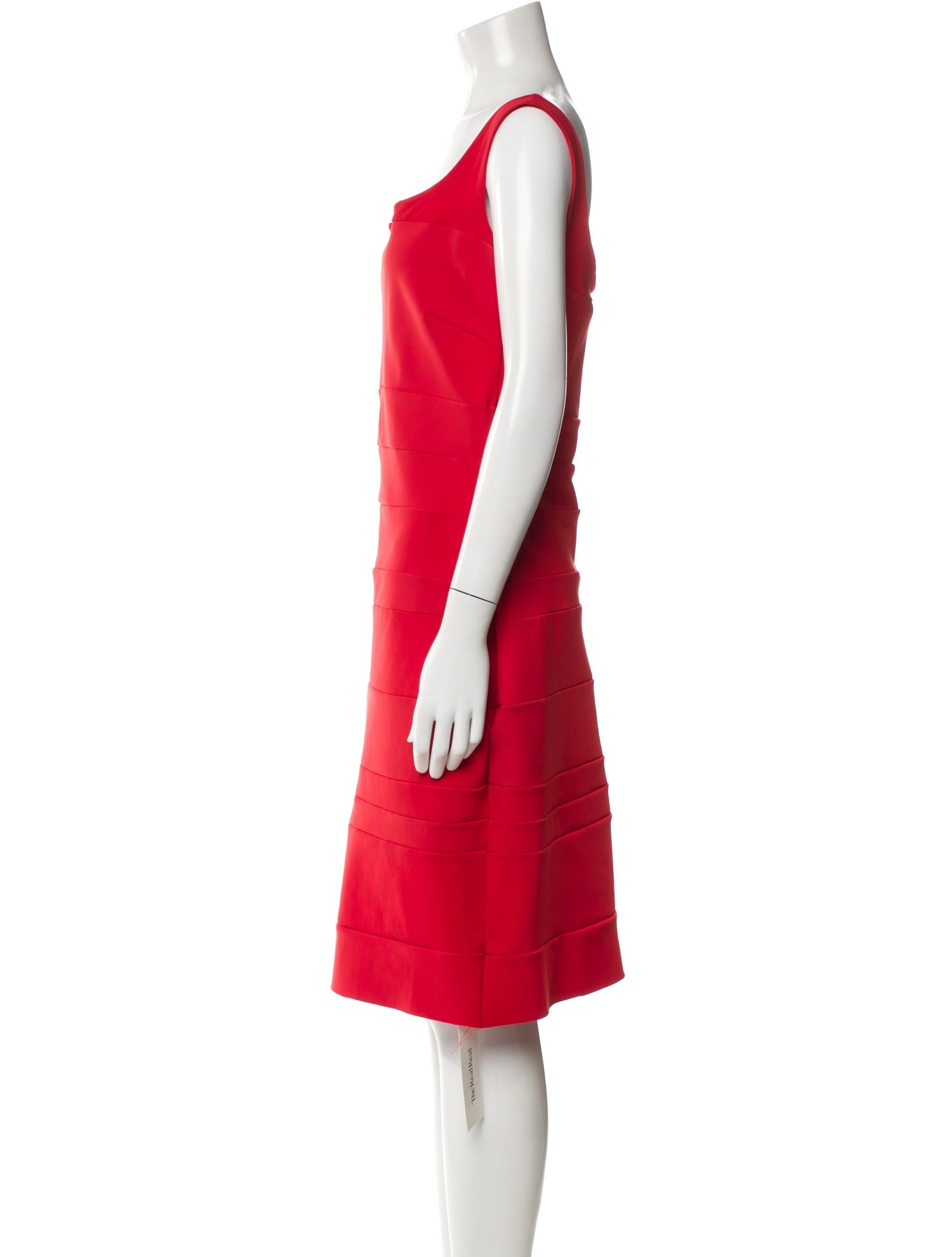 Chiara Boni Scoop Neck Knee-Length Dress