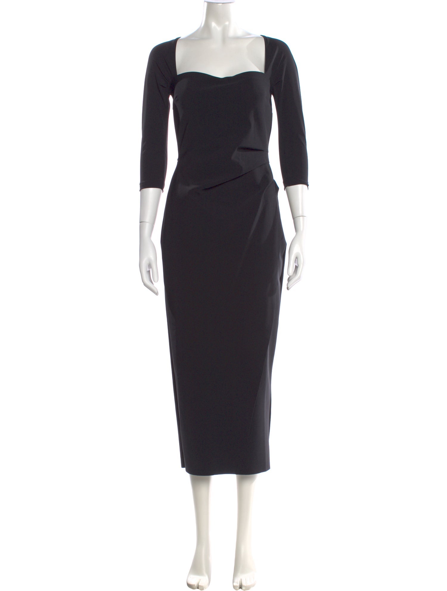 Chiara Boni Square Neckline Long Dress w/ Tags