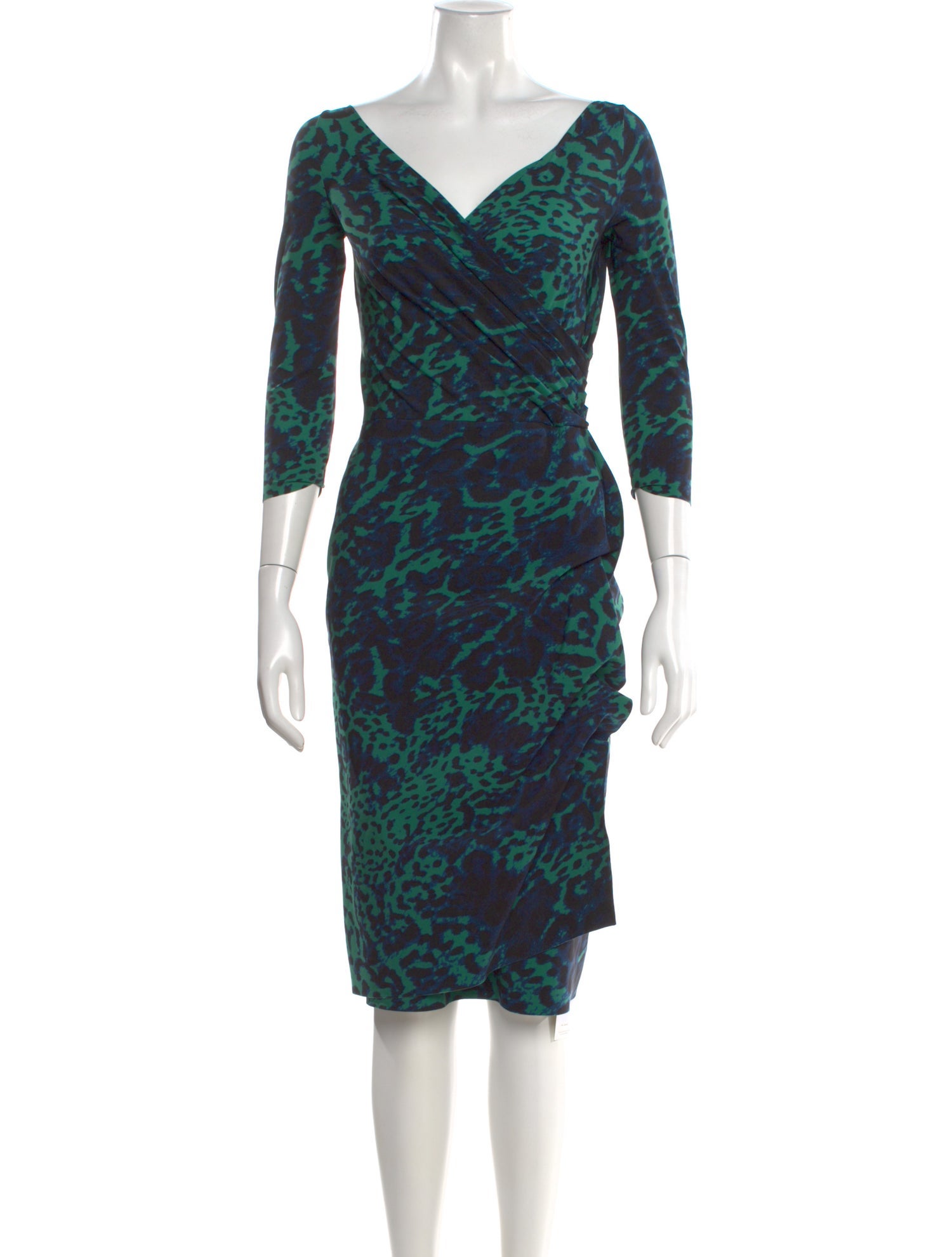 Chiara Boni Printed Knee-Length Dress