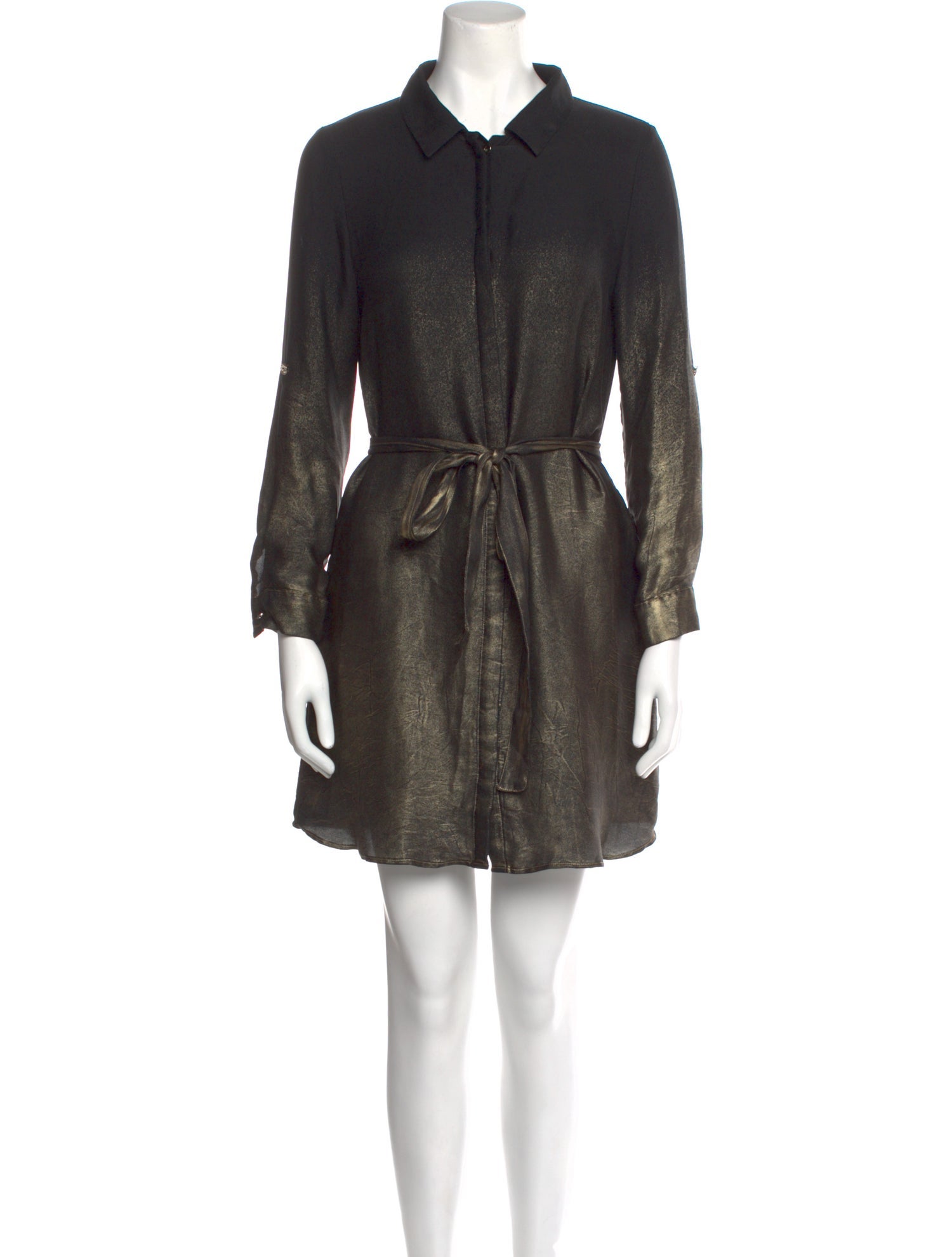 Charlotta Gandolfo Silk Mini Dress