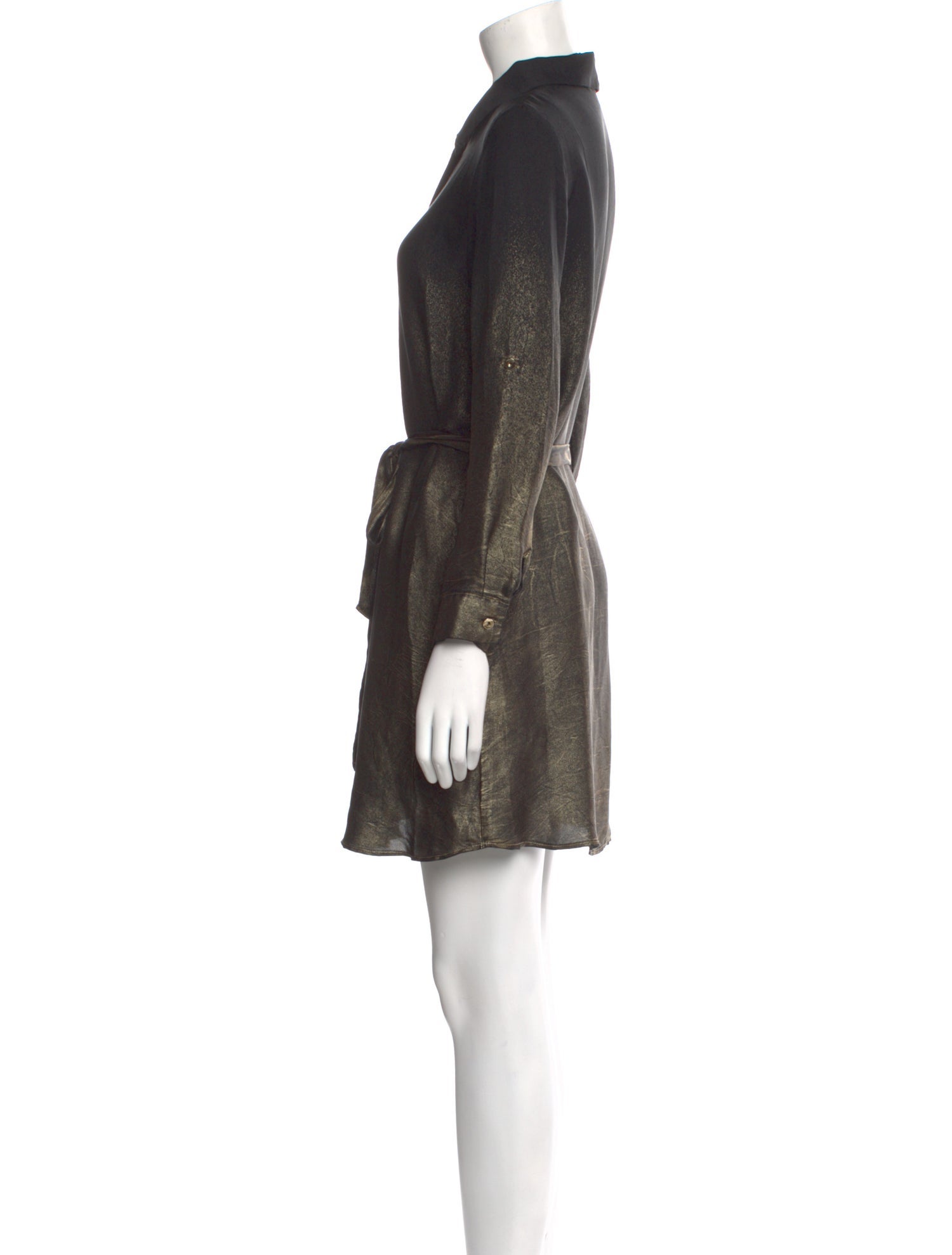 Charlotta Gandolfo Silk Mini Dress