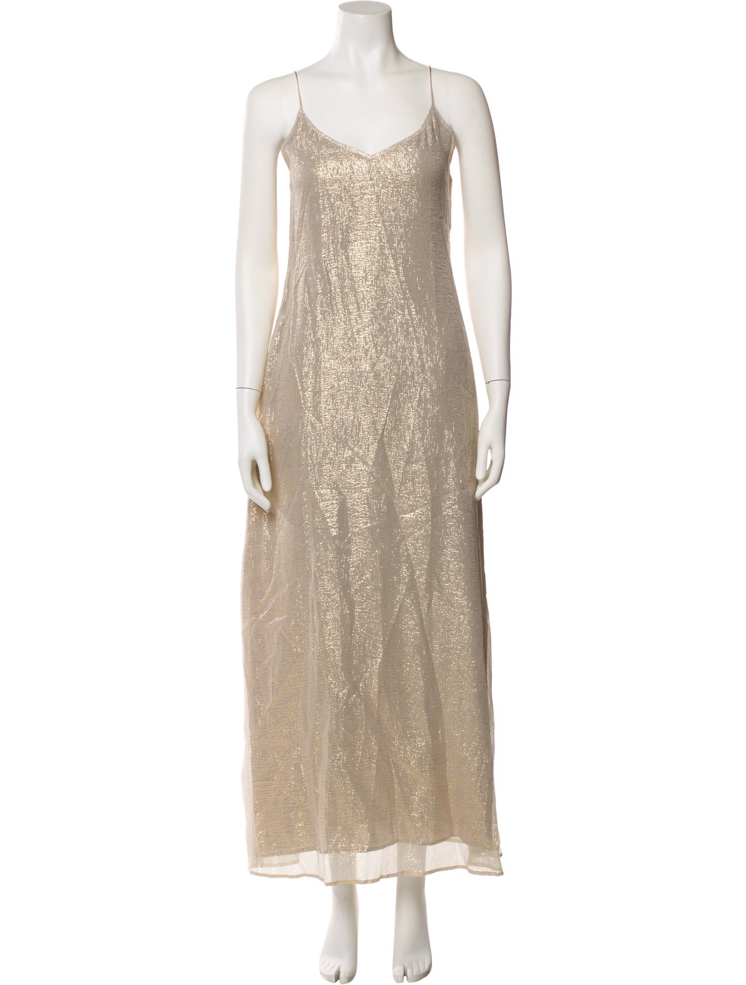 Charlotta Gandolfo Silk Long Dress w/ Tags