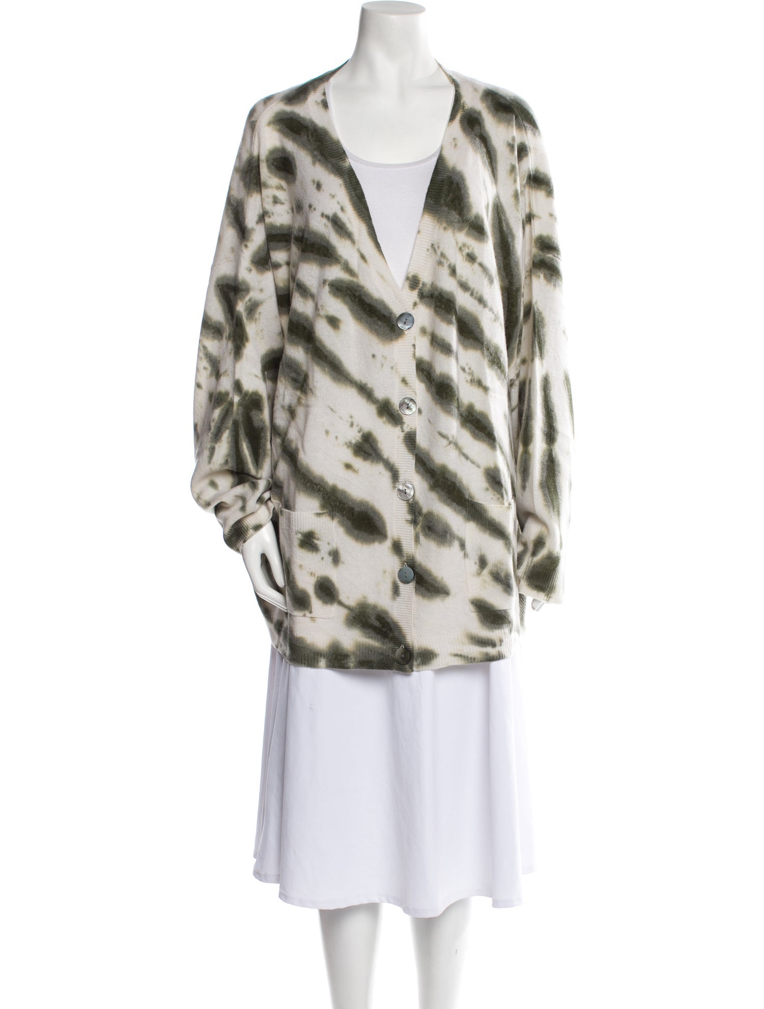 CRUSH. Cashmere Tie-Dye Print Sweater