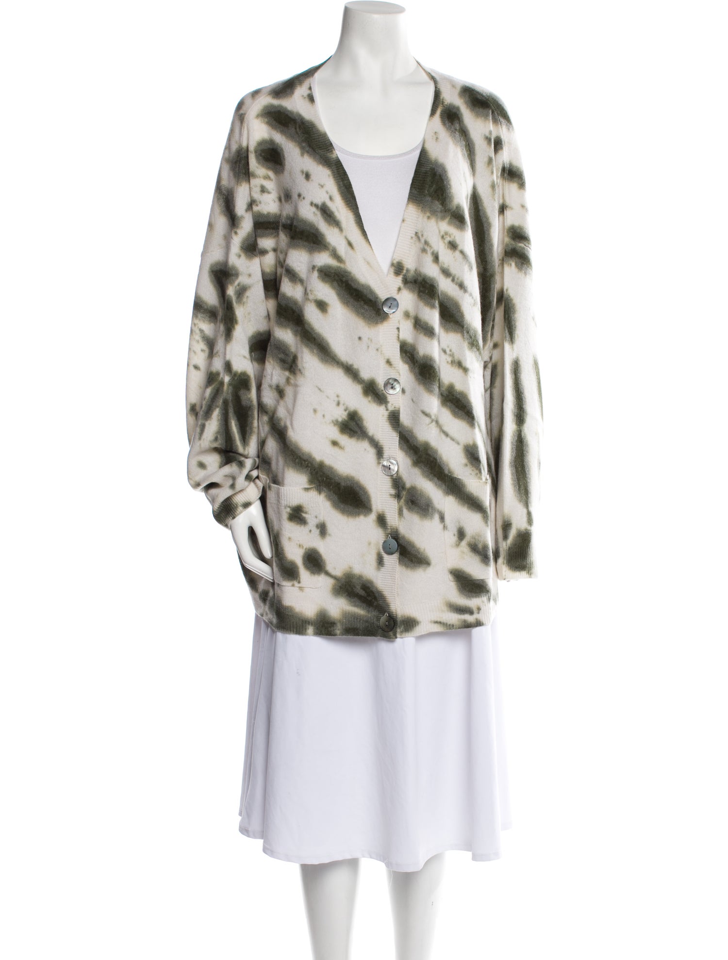 CRUSH. Cashmere Tie-Dye Print Sweater