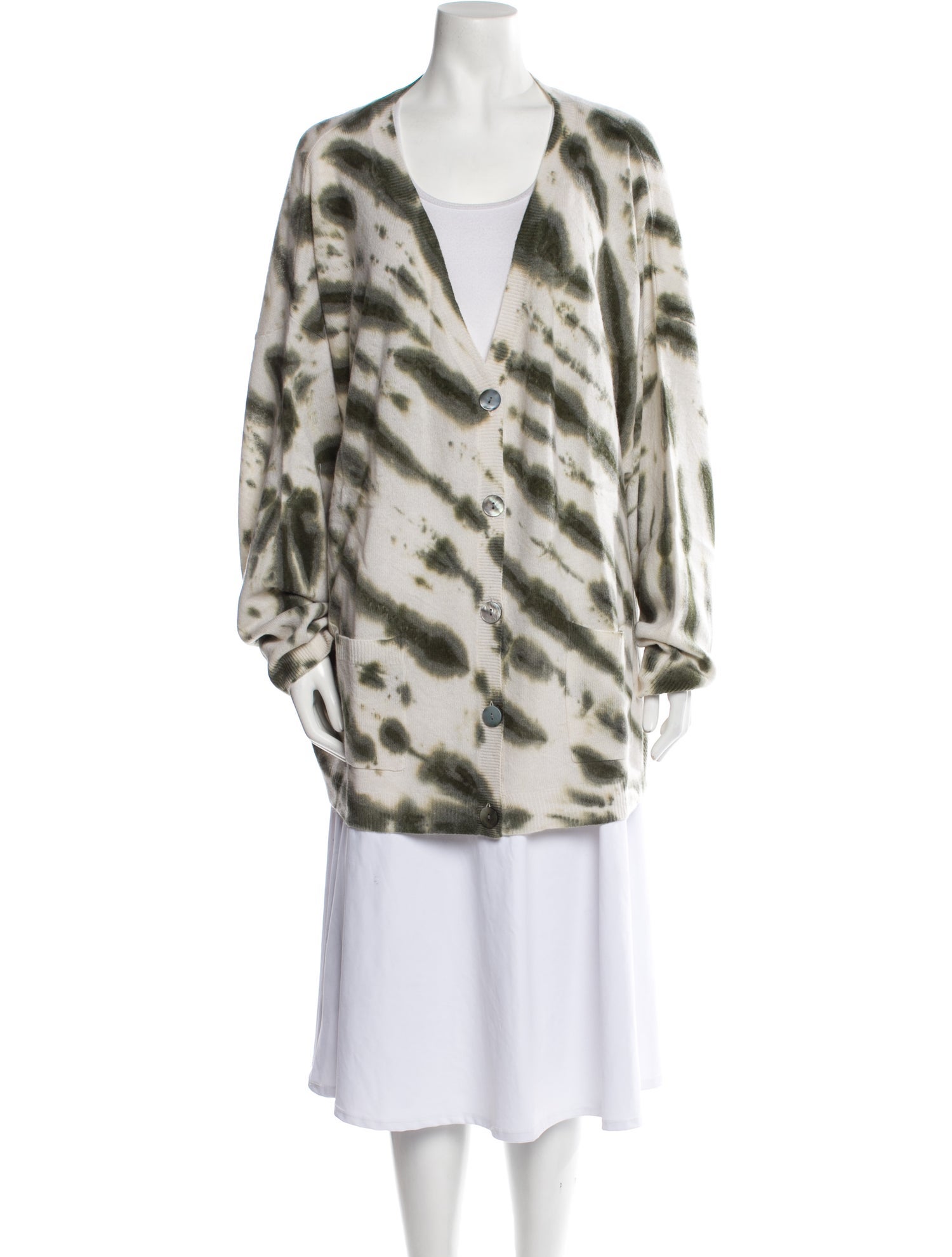 CRUSH. Cashmere Tie-Dye Print Sweater