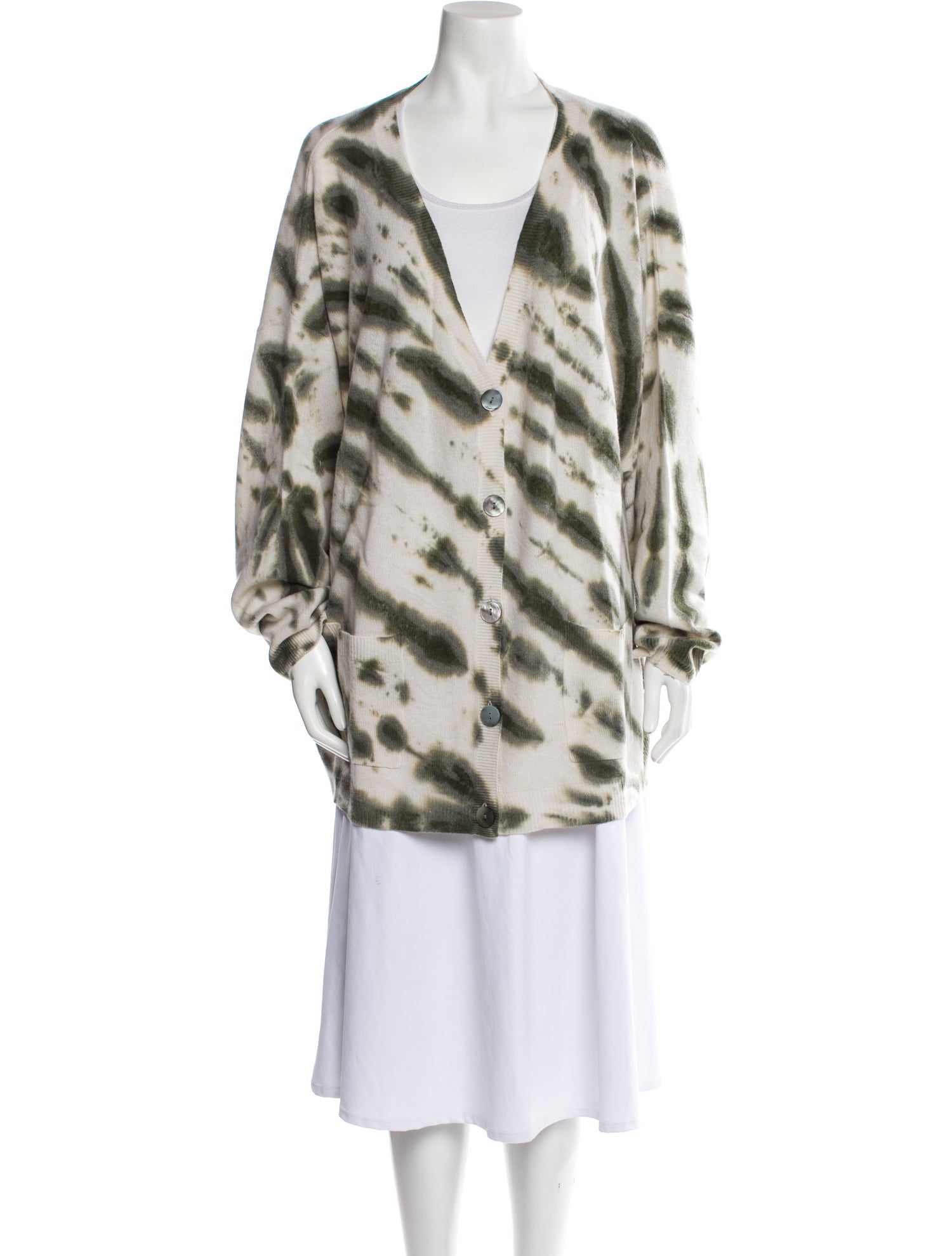 CRUSH. Cashmere Tie-Dye Print Sweater