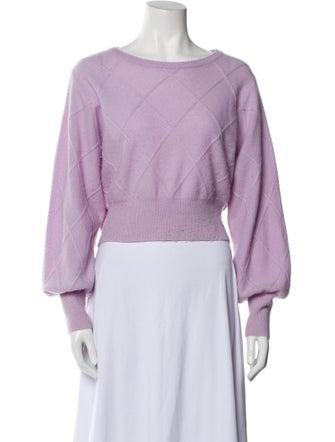 CRUSH. Cashmere Bateau Neckline Sweater
