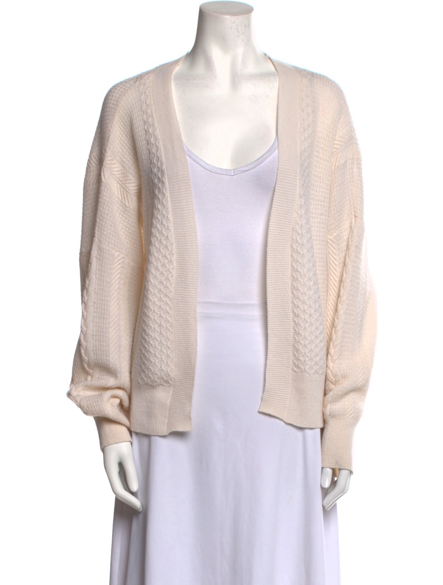 CRUSH. Cashmere Open Front Sweater