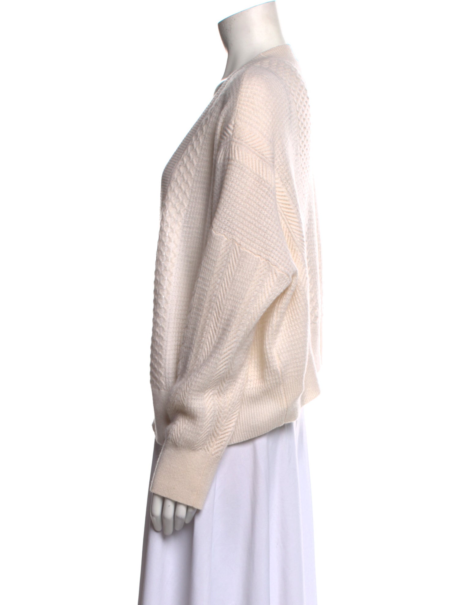 CRUSH. Cashmere Open Front Sweater