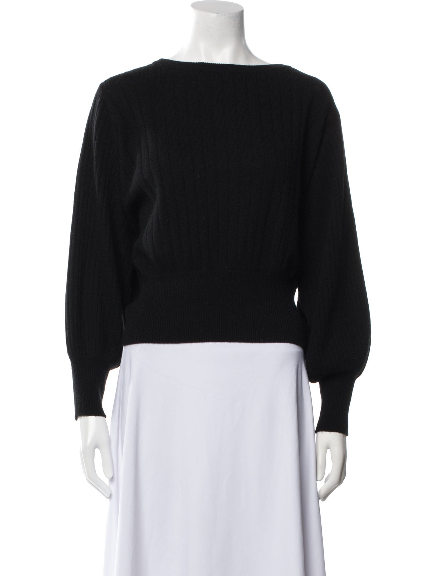 CRUSH. Cashmere Bateau Neckline Sweater