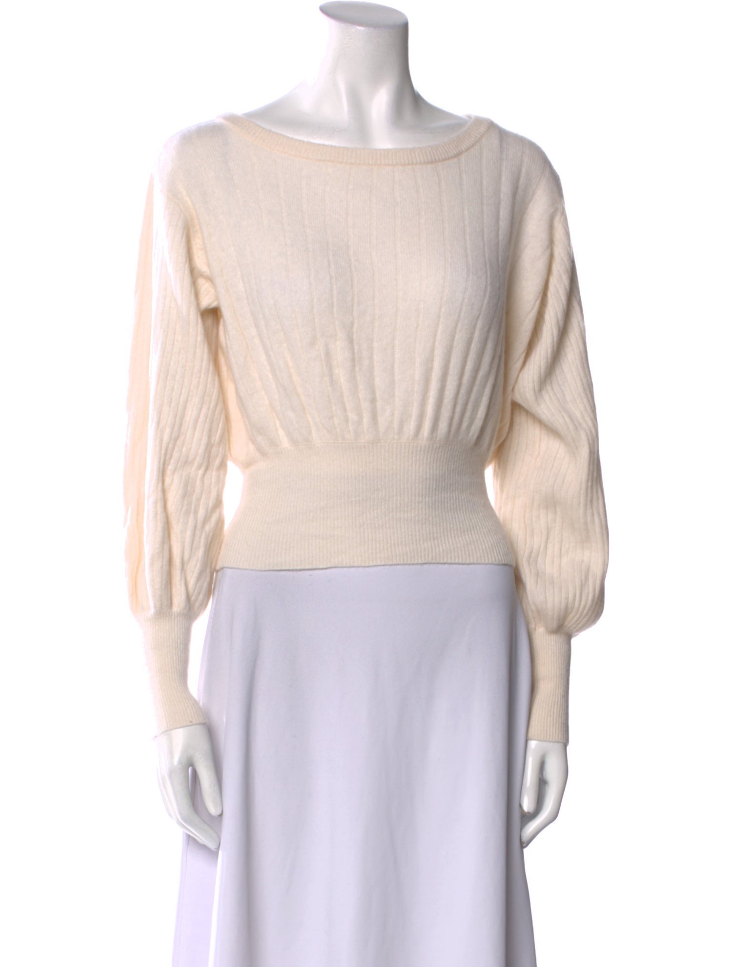 CRUSH. Cashmere Bateau Neckline Sweater