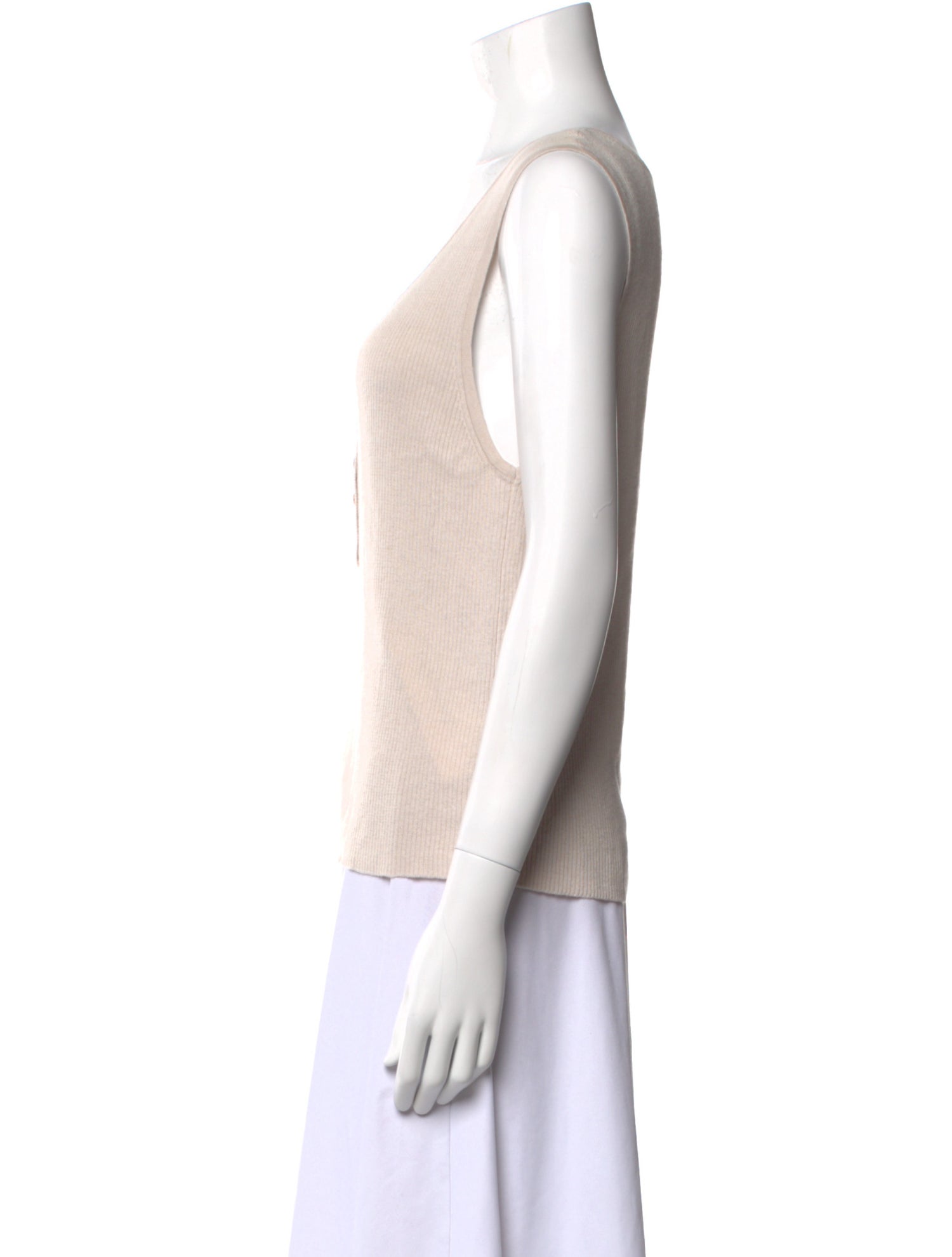 CRUSH. Scoop Neck Sleeveless Top