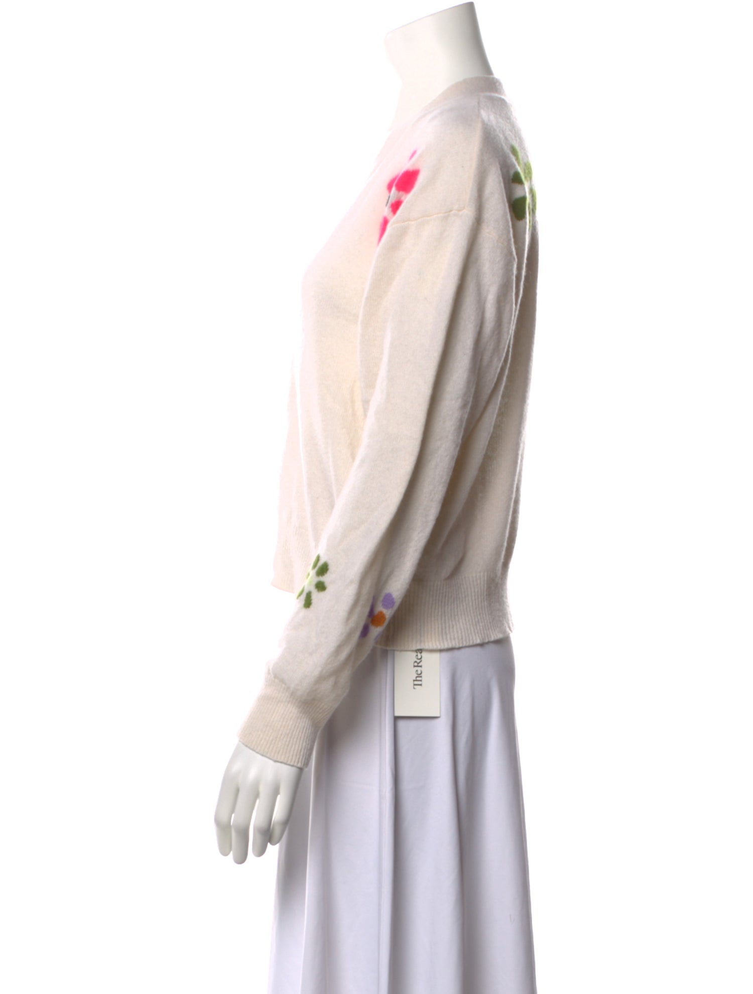 CRUSH. Cashmere Graphic Print Sweater