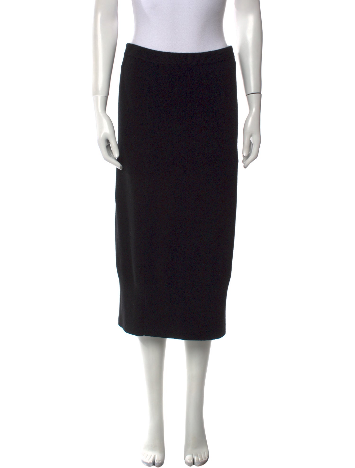 CRUSH. Cashmere Midi Length Skirt