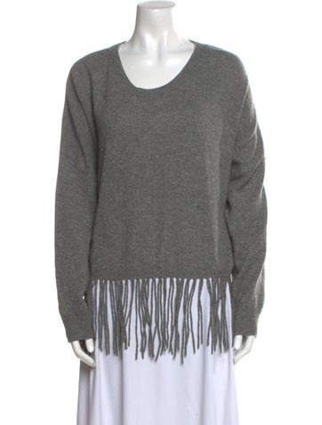 Crush. Knitwear Cashmere Scoop Neck Sweater XS