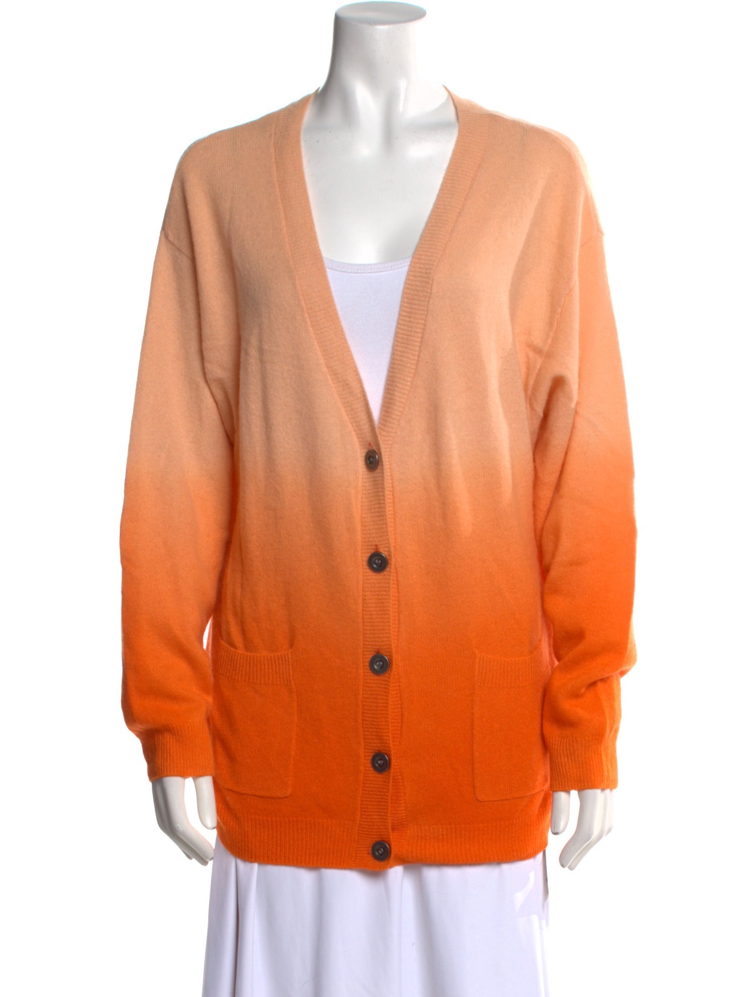 CRUSH. Cashmere Plunge Neckline Sweater