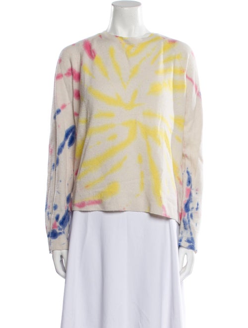 CRUSH. Cashmere Tie-Dye Print Sweater