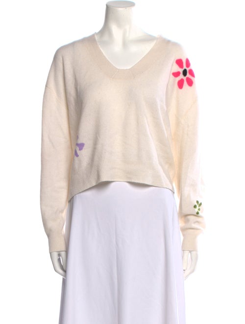 CRUSH. Cashmere Graphic Print Sweater