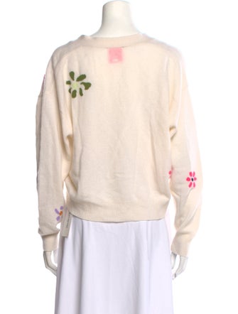 CRUSH. Cashmere Graphic Print Sweater