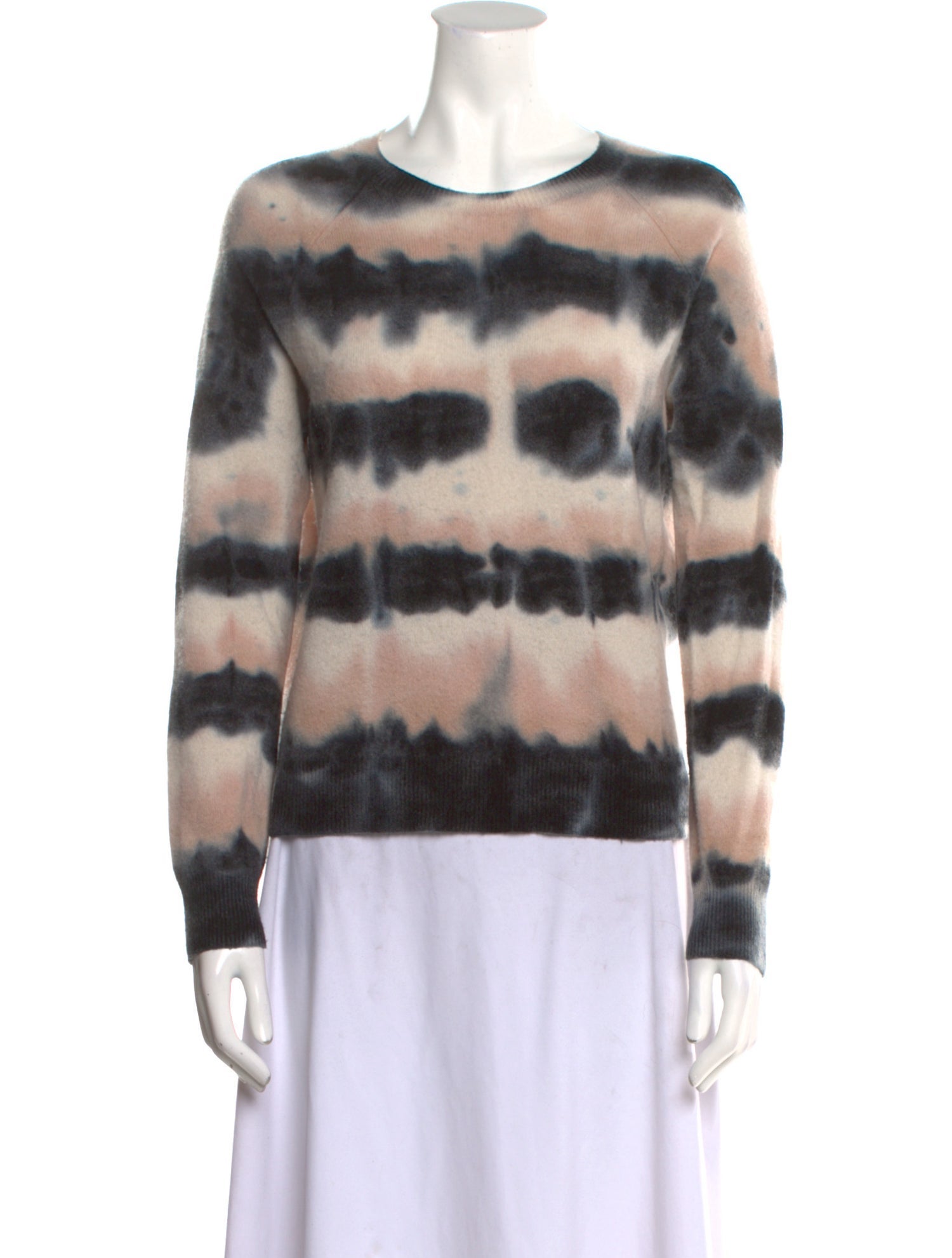 CRUSH. Cashmere Tie-Dye Print Sweater