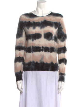 CRUSH. Cashmere Tie-Dye Print Sweater