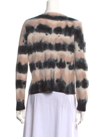 CRUSH. Cashmere Tie-Dye Print Sweater