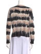 CRUSH. Cashmere Tie-Dye Print Sweater