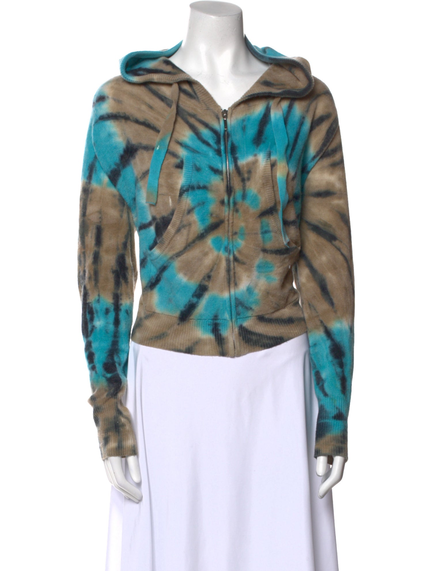 CRUSH. Cashmere Tie-Dye Print Sweater