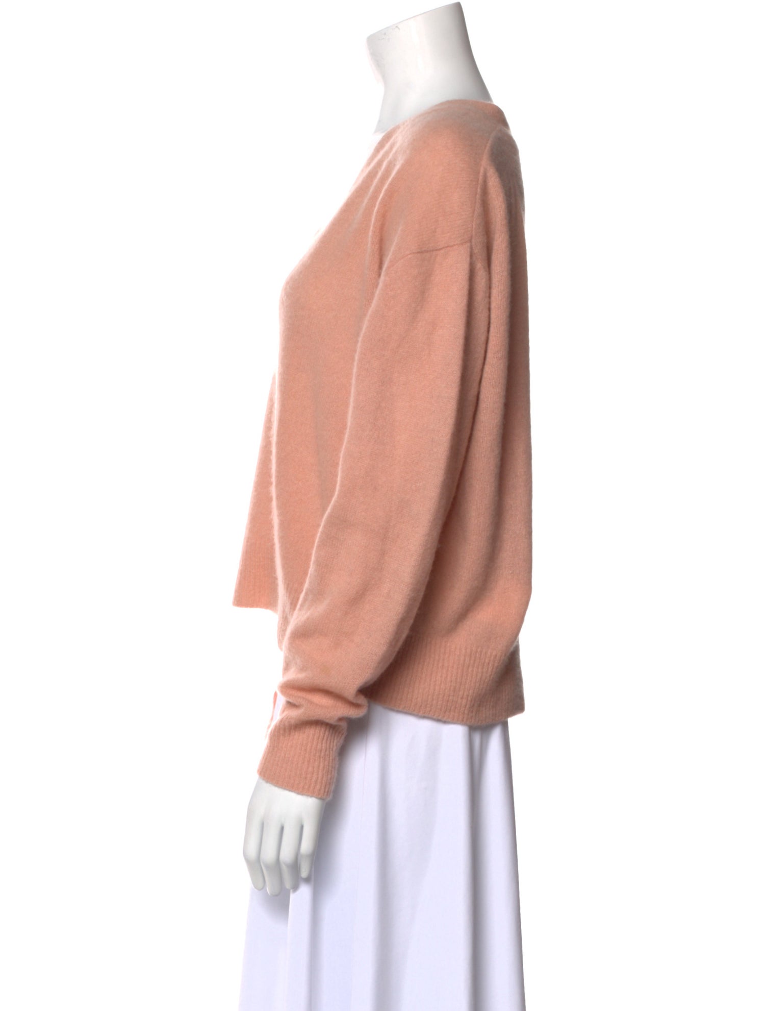 CRUSH. Cashmere Colorblock Pattern Sweater